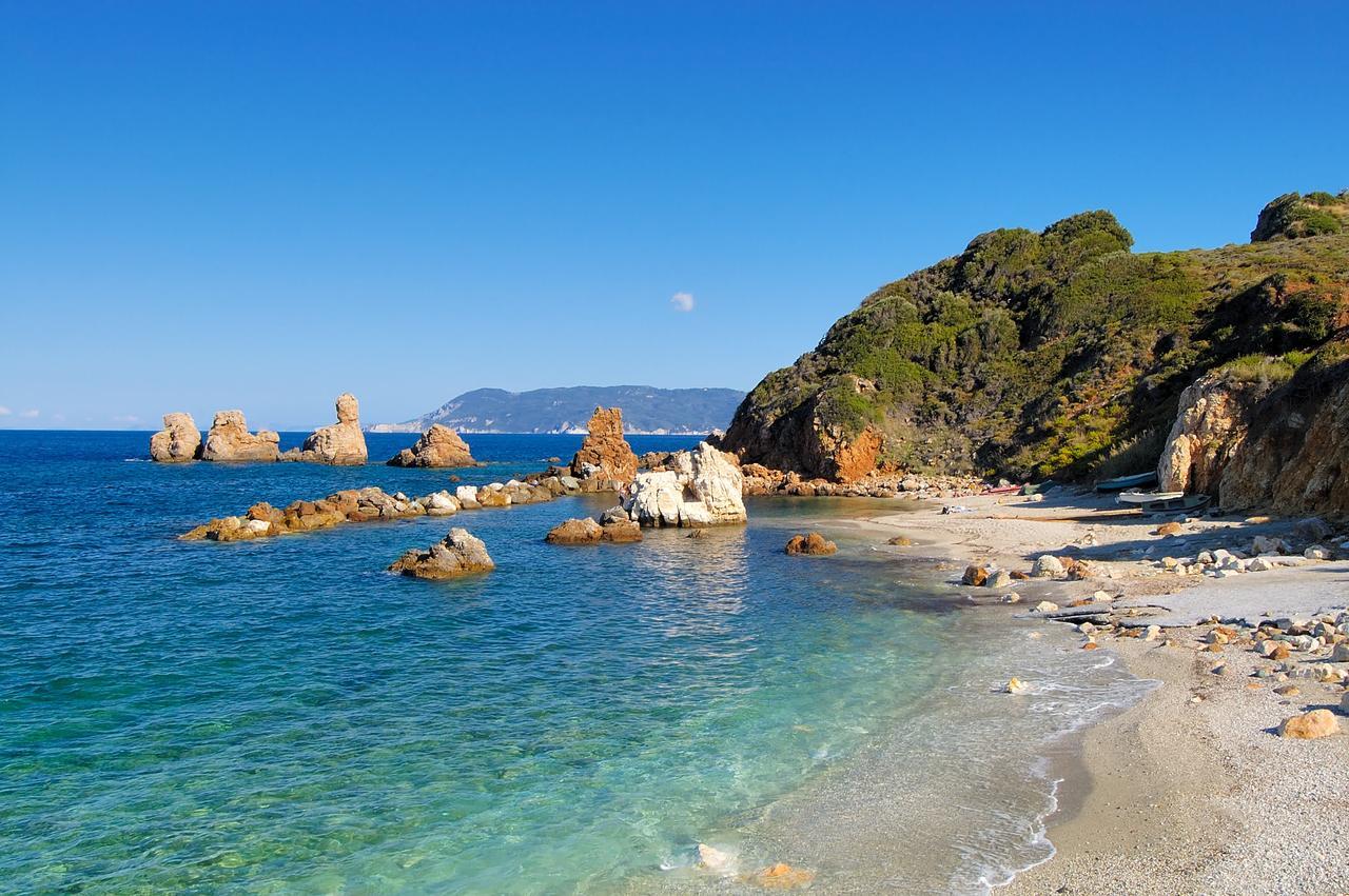 Studios Avra Agios Georgios  Bagian luar foto